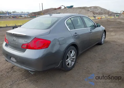 2013 Infiniti G37X z USA, uszkodzony, nr VIN JN1CV6AR5DM764653